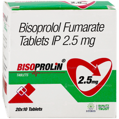 Bisoprolin 2.5Mg Tablet 10